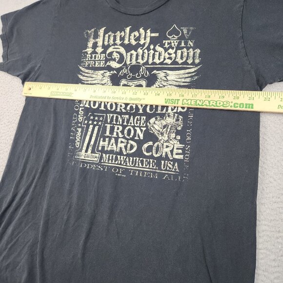 Harley Davidson Motorcycle Shirt Extra Large Kansas City MO Gails Feel the Power - Picture 5 of 9